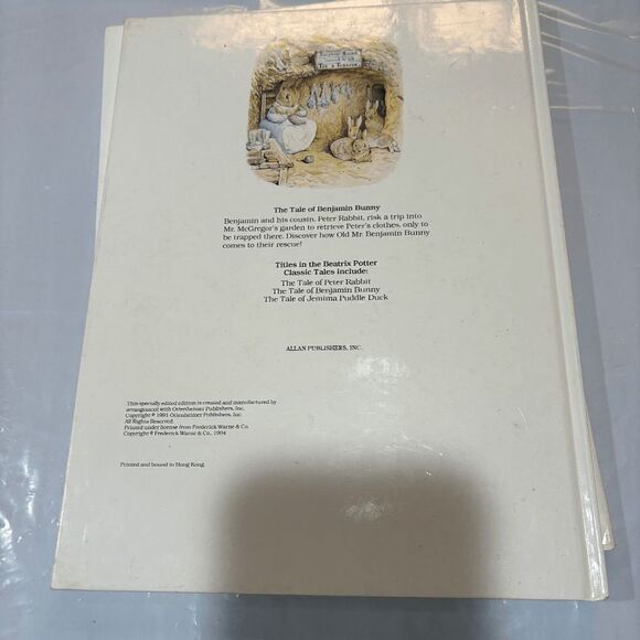 Beatrix Potter Authorized Jemma Puddle-Duck, Peter Rabbit, Benjamin Bunny - Picture 6 of 7